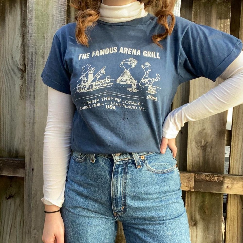 Vintage 70s Lake Placid Tee
